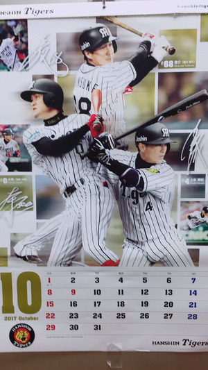 阪神上本・大和・俊介10月カレンダートリオに期待 - プロ野球 : 日刊