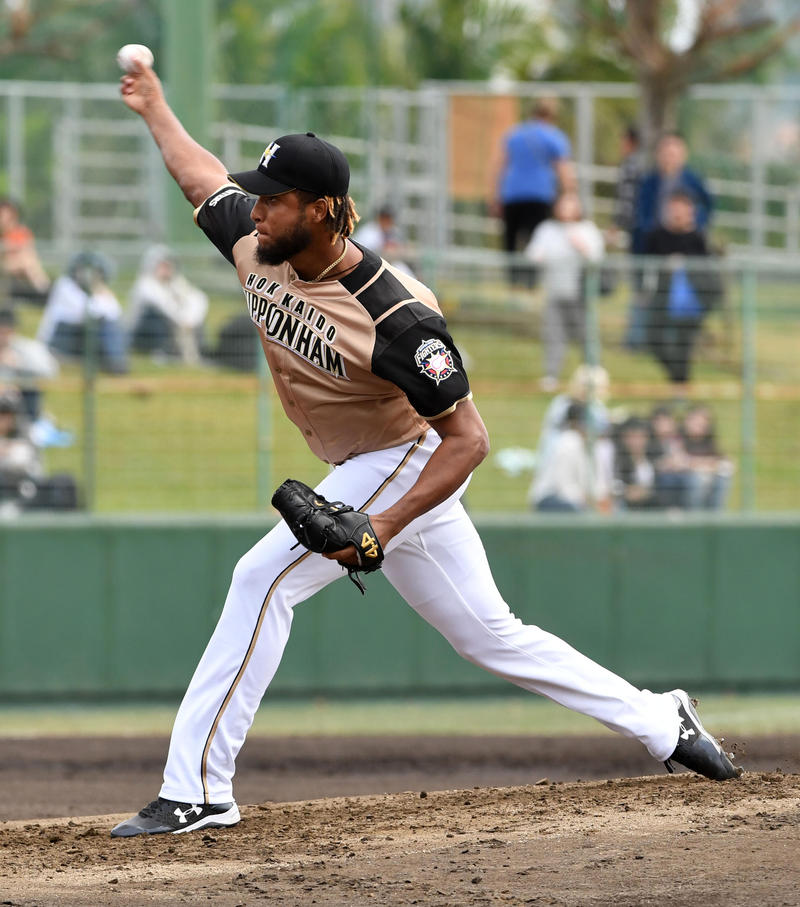 日本ハム・ロドリゲス、長身から角度のある動く球 - プロ野球 : 日刊