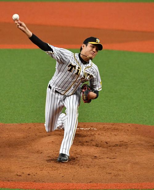 阪神対中日 阪神先発藤浪晋太郎(撮影・上田博志)
