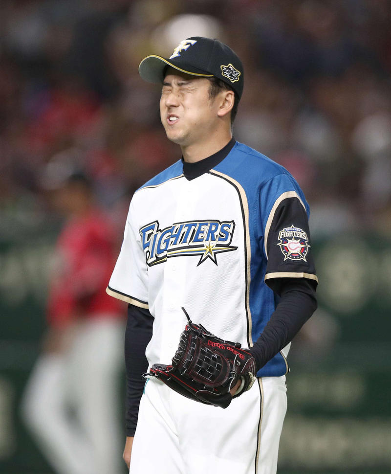 日本ハム斎藤「打たれたくない…」無安打も8四死球 - プロ野球 : 日刊