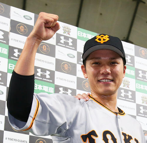 巨人坂本勇人(2018年6月22日撮影)