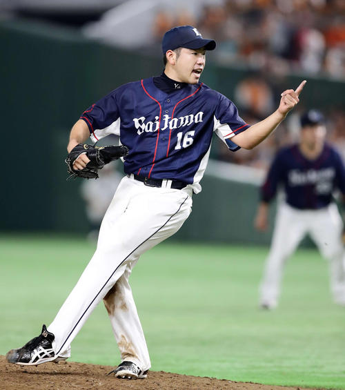 西武の菊池雄星(2018年6月8日)
