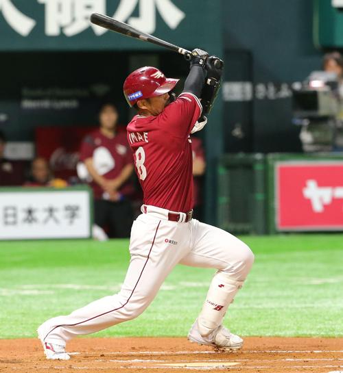 楽天の今江年晶(2018年5月27日撮影)