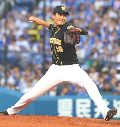 阪神先発の藤浪晋太郎(撮影・宮崎幸一)