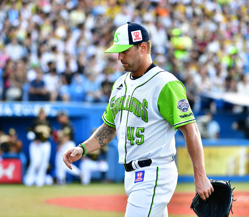 ヤクルト・ハフ6敗目、初回つかまりズルズル9失点 - プロ野球 : 日刊