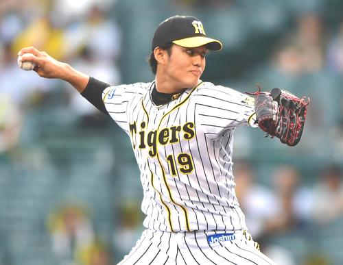 阪神先発の藤浪晋太郎（撮影・清水貴仁）