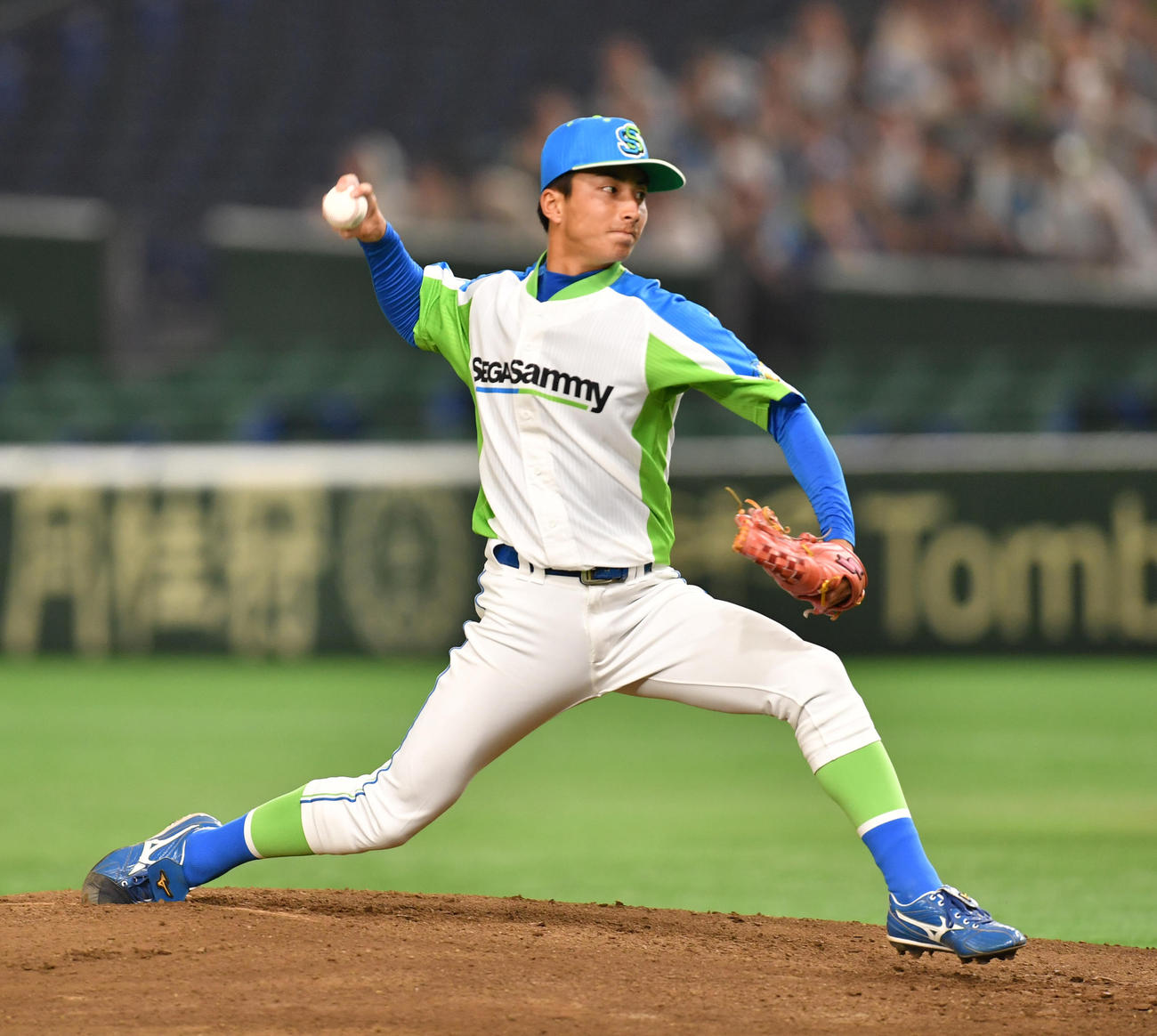 セガサミー対NTT西日本 先発したセガサミーの森脇(撮影・柴田隆二)