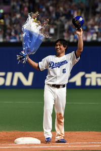 中日平田良介がサイクル安打達成 史上68人目 - プロ野球 : 日刊スポーツ
