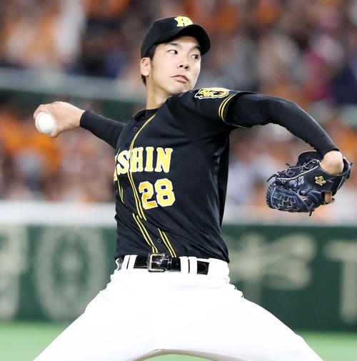 巨人対阪神　巨人戦に先発する小野（撮影・加藤哉）