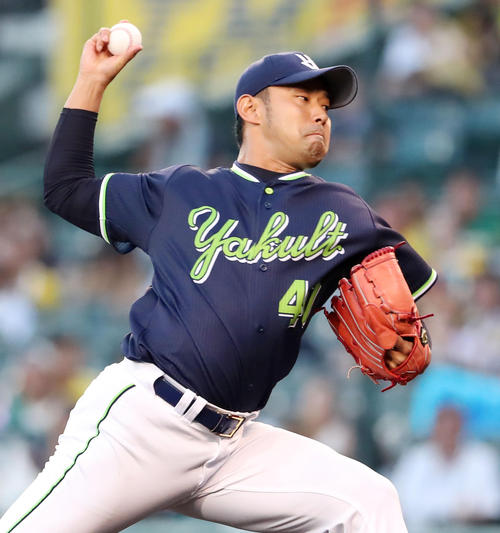 阪神戦に先発する古野（撮影・加藤哉）
