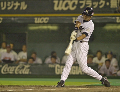 オールスター第2戦に出場する福浦和也＝2000年7月23日