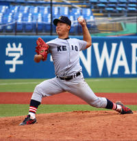 慶大 高橋佑樹２勝目 野手のおかげ ８回３失点 アマ野球 日刊スポーツ