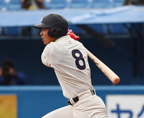 明大・逢沢崚介外野手