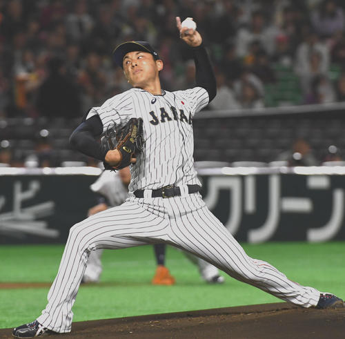 先発の笠原祥太郎(撮影・今浪浩三)