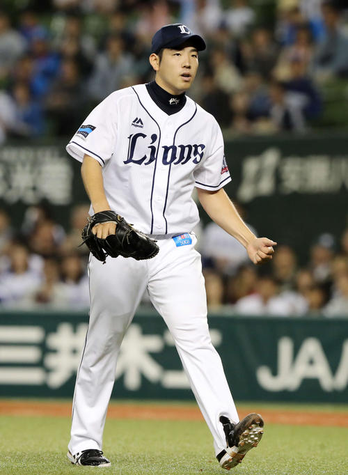西武菊池雄星(2018年6月15日撮影)