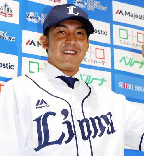 西武小川龍也（2018年7月21日撮影）
