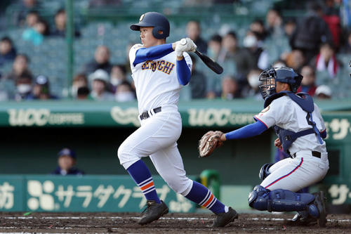 昨年センバツに出場した瀬戸内・門叶