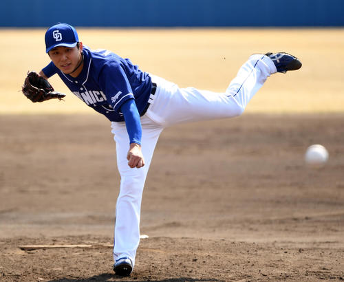 中日笠原祥太郎（2019年3月16日）