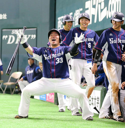 西武山川が満塁弾 どすこい 新パフォーマンス披露 プロ野球 日刊スポーツ