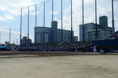 中日対DeNA ナゴヤ球場で行われた中日対DeNAのオープン戦(撮影・前岡正明)