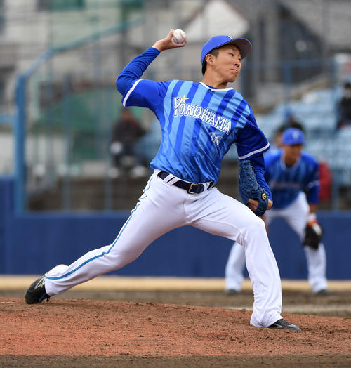 中日対DeNA DeNA2番手の大貫(撮影・前岡正明)