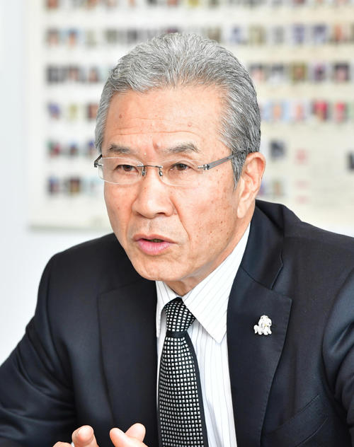 山田久志氏(撮影・清水貴仁)
