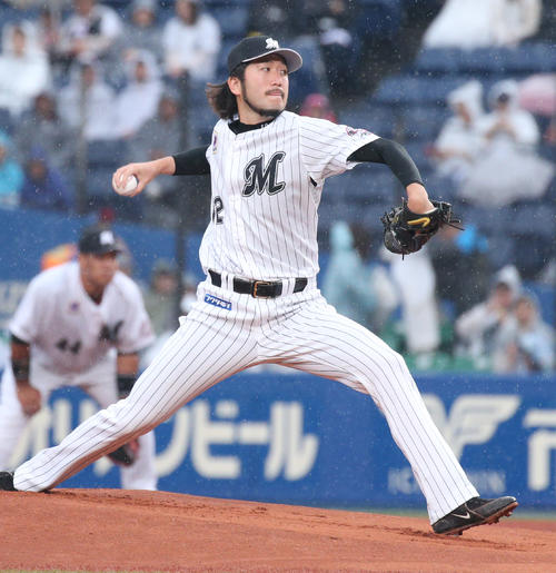 ロッテ石川（18年9月29日撮影）