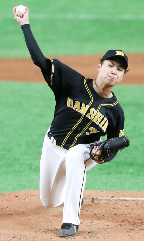 巨人対阪神　巨人戦に先発する浜地（撮影・加藤哉）