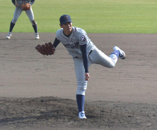 関西学院大戦で8回8安打2失点だった立命大・坂本