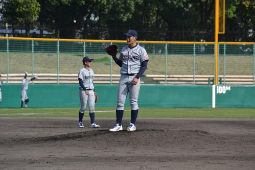 関西学院大戦で8回8安打2失点だった立命館大・坂本裕哉投手
