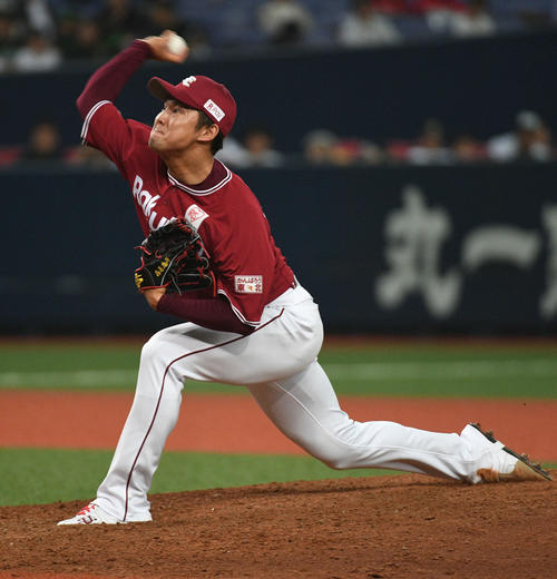 オリックス対楽天　12回裏オリックス無死から登板した森原康平（撮影・渦原淳）