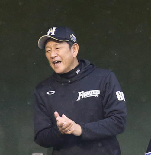 日本ハム栗山英樹監督（2019年4月9日撮影）