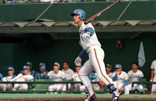 秋山幸二(1991年10月19日撮影)