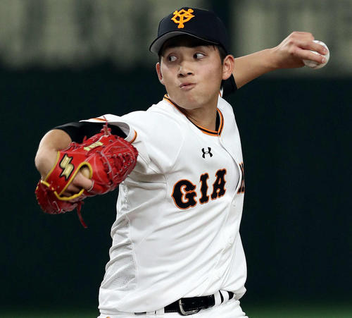 巨人高橋優貴（2019年4月4日撮影）