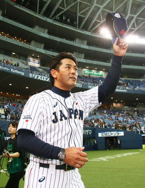 侍ジャパン稲葉監督（2019年3月10日撮影）