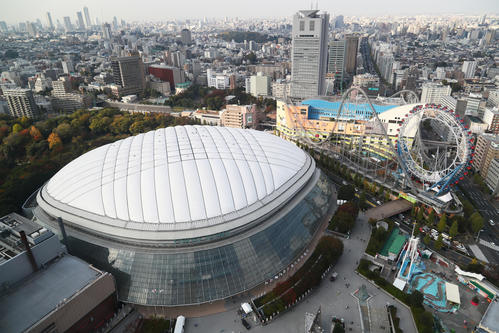 東京ドーム（2017年11月10日撮影）