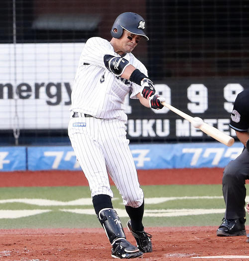 ロッテ福浦（2018年9月22日撮影）