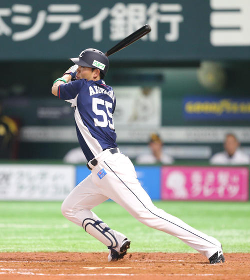西武秋山翔吾（2019年3月29日撮影）