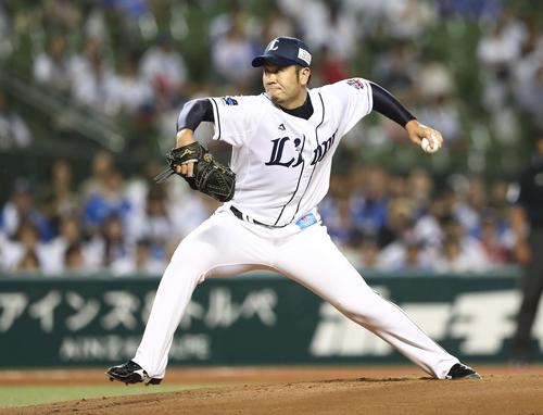 西武榎田（18年9月19日撮影）