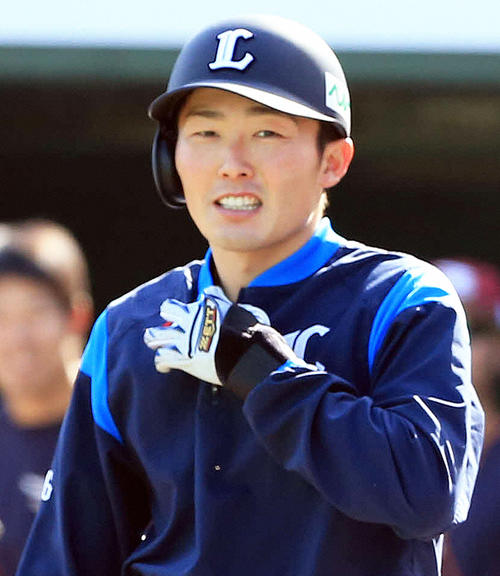西武源田壮亮（2019年4月9日撮影）