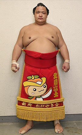 西武戦で始球式を行うことが決まった北勝富士（提供写真）
