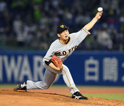 ヤクルト対巨人　巨人の先発高橋優貴