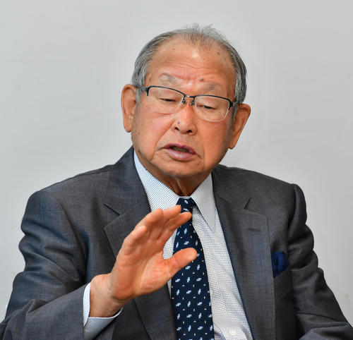 吉田義男氏（2019年3月26日撮影）