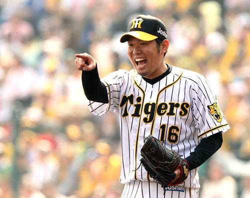 阪神西勇輝（2019年4月21日撮影）