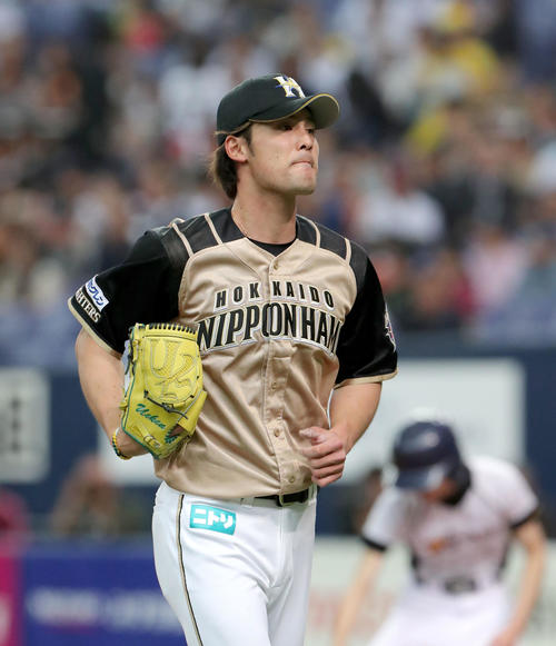 日本ハム上原健太（2019年4月16日撮影）