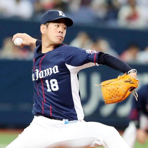 オリックス対西武　オリックス戦に先発する多和田（撮影・加藤哉）