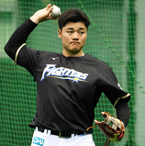 日本ハム清宮幸太郎（2019年4月13日撮影）
