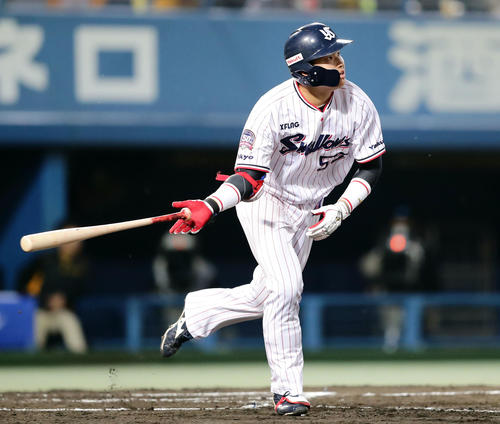ヤクルト村上（19年4月16日撮影）