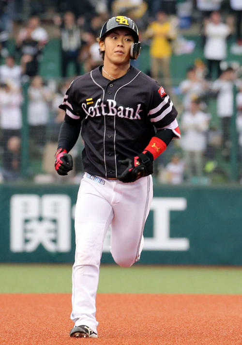 ソフトバンク今宮健太（19年4月20日撮影）