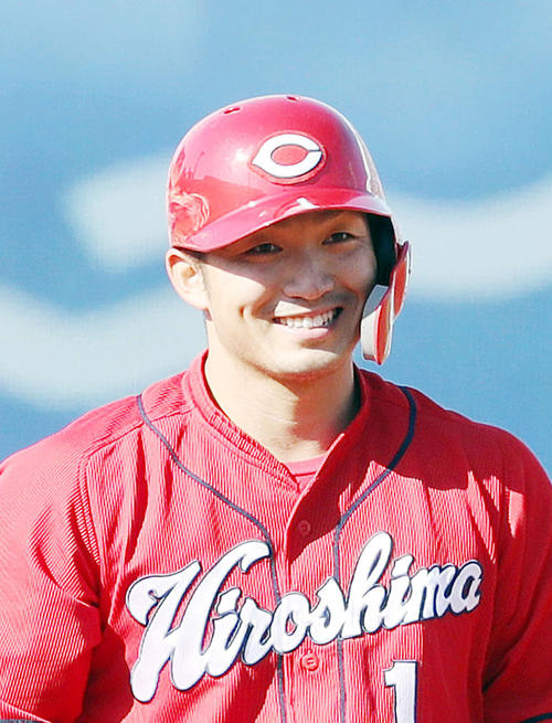 広島鈴木誠也（2019年4月13日撮影）